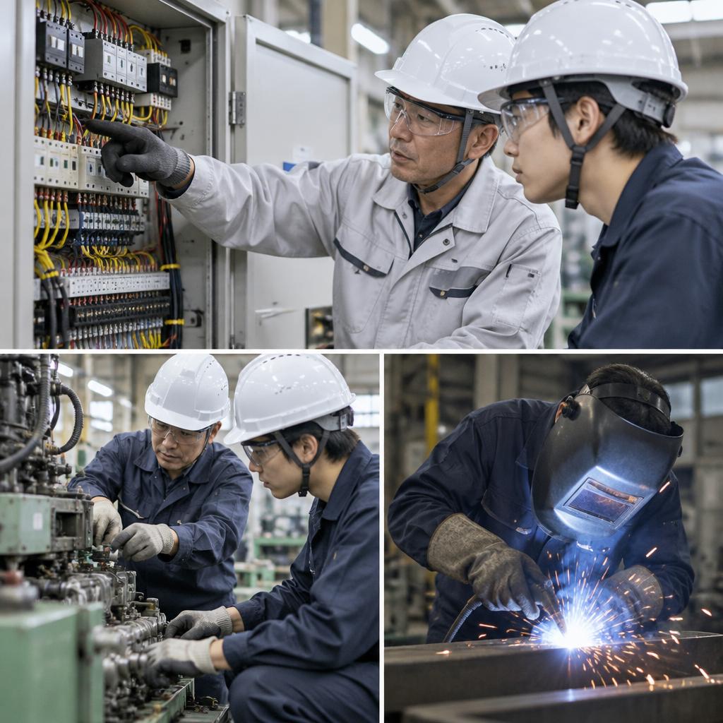 未経験から、頼られる技術者へ。現場で学べる専門スキル